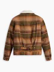 Levi's® Brown Type III Sherpa Trucker Jacket - Image 10 of 11