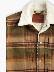 Levi's® Brown Type III Sherpa Trucker Jacket - Image 11 of 11