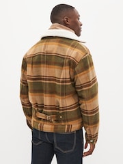 Levi's® Brown Type III Sherpa Trucker Jacket - Image 2 of 11