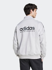 adidas Grey/Black Tiro Sweat Top - Image 2 of 6