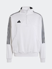 adidas Grey/Black Tiro Sweat Top - Image 6 of 6