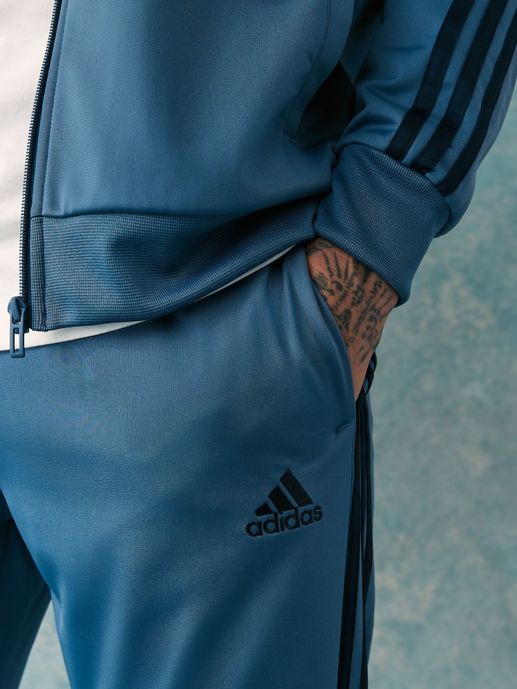 أزرق داكن - adidas 3-Stripe Tricot Tracksuit - صورة 4 من 4 أزرق داكن - adidas 3-Stripe Tricot Tracksuit - صورة 4 من 4