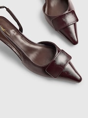 River Island Point Sling Back Court Heels - Imaginea 5 din 5
