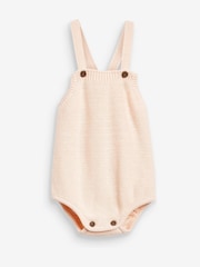 The Little Tailor Stylish Baby Knitted 100% Cotton Romper - Image 1 of 3