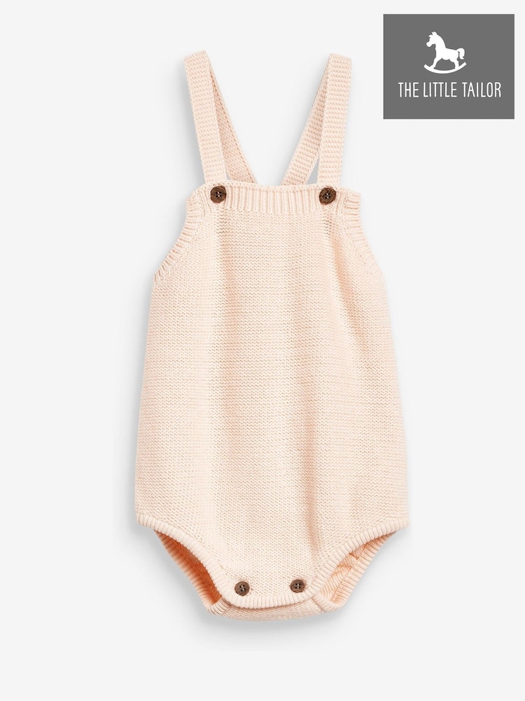 The Little Tailor Stylish Baby Knitted 100% Cotton Romper - Image 4 of 4 The Little Tailor Stylish Baby Knitted 100% Cotton Romper - Image 4 of 4