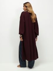 Rød - River Island Maxi cardigan i rib - Billede 2 af 4