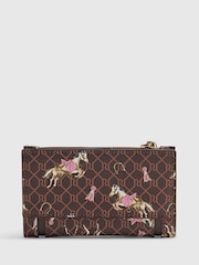 River Island Brown Horse Print Monogram Mini Cross-Body Purse - Image 2 of 3