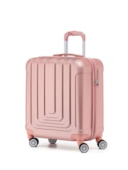 Flight Knight 56x45x25cm EasyJet Overhead 8 Wheel ABS Hard Case Cabin Carry On Hand Luggage - Image 1 of 7