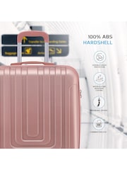 Flight Knight 56x45x25cm EasyJet Overhead 8 Wheel ABS Hard Case Cabin Carry On Hand Luggage - Image 4 of 7