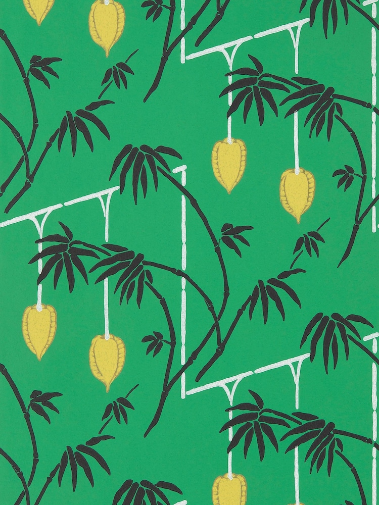 Harlequin Green Kimiko 10.05M Wallpaper - Image 1 of 1