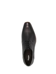 Dune London Black Stoney Embossed Detail Derby Shoes - Image 5 of 7