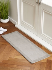 Pebble Grey Extra Wide Darcy Doormat - Image 1 of 4