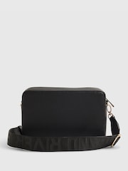 River Island Black RR Monogram Boxy Cross-Body Bag - Image 3 of 6