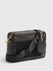 River Island Black RR Monogram Boxy Cross-Body Bag - Image 4 of 6