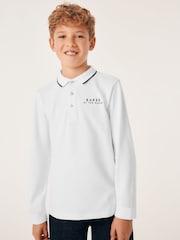 Baker by Ted Baker Long Sleeve Polo Shirt - Image 1 of 7