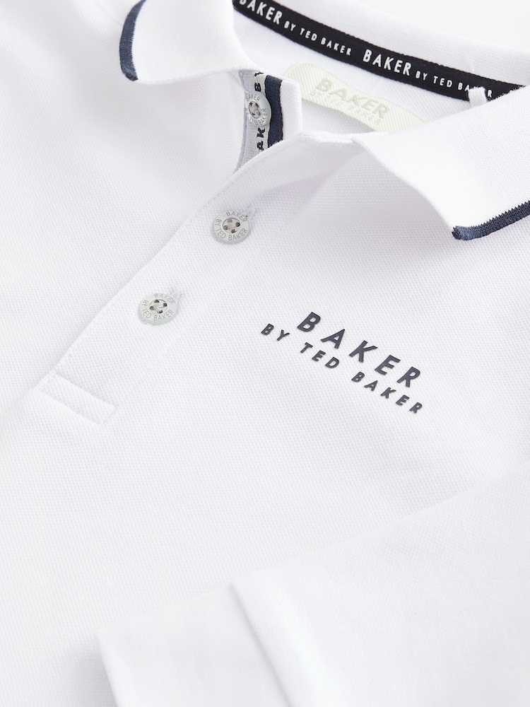 Baker by Ted Baker Long Sleeve Polo Shirt - Image 7 of 7