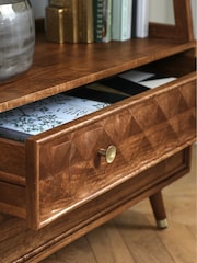 Dark Lloyd Mango Wood Storage Ladder Shelf - Image 2 of 8