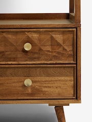 Dark Lloyd Mango Wood Storage Ladder Shelf - Image 2 of 2