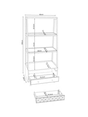Dark Lloyd Mango Wood Storage Ladder Shelf - Image 4 of 8