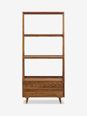 Dark Lloyd Mango Wood Storage Ladder Shelf - Image 6 of 8