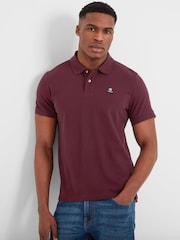 Tog 24 Purple Aketon 100% Cotton Polo Shirt - Image 1 of 6