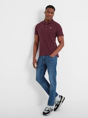 Tog 24 Purple Aketon 100% Cotton Polo Shirt - Image 4 of 6