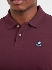 Tog 24 Purple Aketon 100% Cotton Polo Shirt - Image 5 of 6