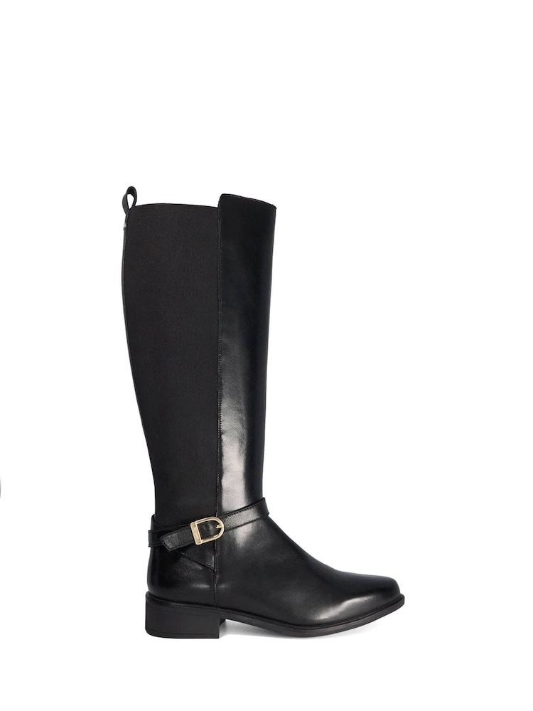 Dune London Black Tooni Knee High Boots - Image 1 of 5 Dune London Black Tooni Knee High Boots - Image 1 of 5
