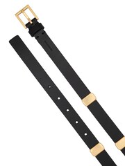 AllSaints Black Metal Ornament Belt - Image 3 of 3