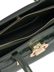 Dune London Green Depend Tote Bag - Image 3 of 4