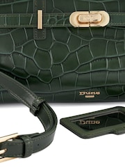 Dune London Green Depend Tote Bag - Image 4 of 4