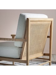 Gallery Home Cream Ohio Armchair - Image 2 of 3
