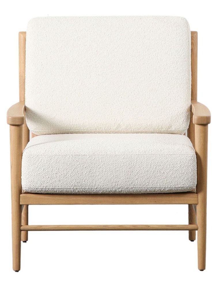 Gallery Home Cream Ohio Armchair - Image 3 of 3
