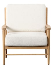 Gallery Home Cream Ohio Armchair - Image 4 of 4