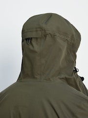 Tog 24 Green Glenton Long Hooded Waterproof Coat - Image 12 of 12