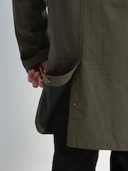 Tog 24 Green Glenton Long Hooded Waterproof Coat - Image 9 of 12
