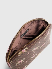 River Island Brown Horse Print Makeup Pouch - Image 5 of 5