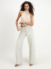 Vaqueros de pernera ancha Super Bleach de River Island - Imagen 2 de 4