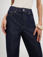 River Island Blue Relaxed Straight Jeans - Image 4 of 4