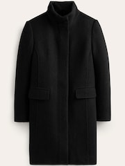 Boden Black Winchester Textured Coat - Image 6 of 6