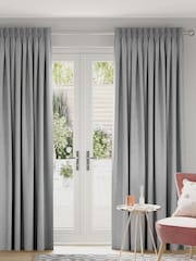 Grey Soft Marl Made to Measure Curtains - Image 1 of 8