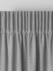 Grey Soft Marl Made to Measure Curtains - Image 5 of 8