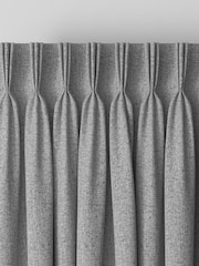 Grey Soft Marl Made to Measure Curtains - Image 6 of 8