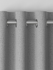 Grey Soft Marl Made to Measure Curtains - Image 7 of 8