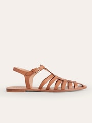 Boden Brown Traditional Fisherman Sandals - Image 2 of 4