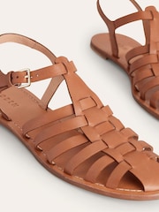 Boden Brown Traditional Fisherman Sandals - Image 4 of 4