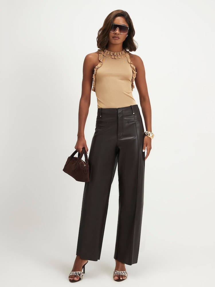 River Island Seam Detail Crop Trousers - Bild 1 von 4