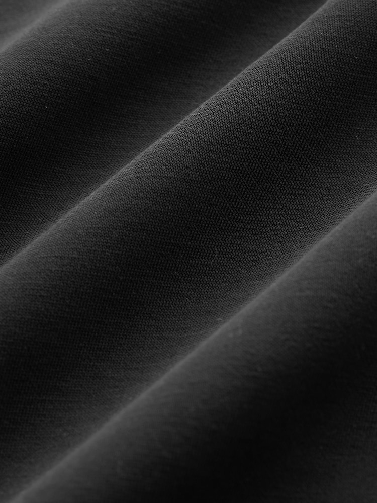 Charcoal Grey Soft Jersey Popper Side Trousers - Image 7 of 7