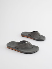 Navy Blue Motionflex Flip Flops - Image 2 of 6