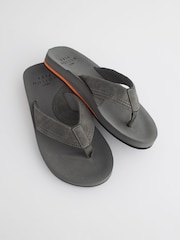 Navy Blue Motionflex Flip Flops - Image 4 of 6